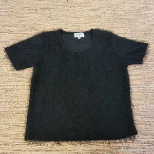 Graffiti Brand Fuzzy Short Sleeved Top